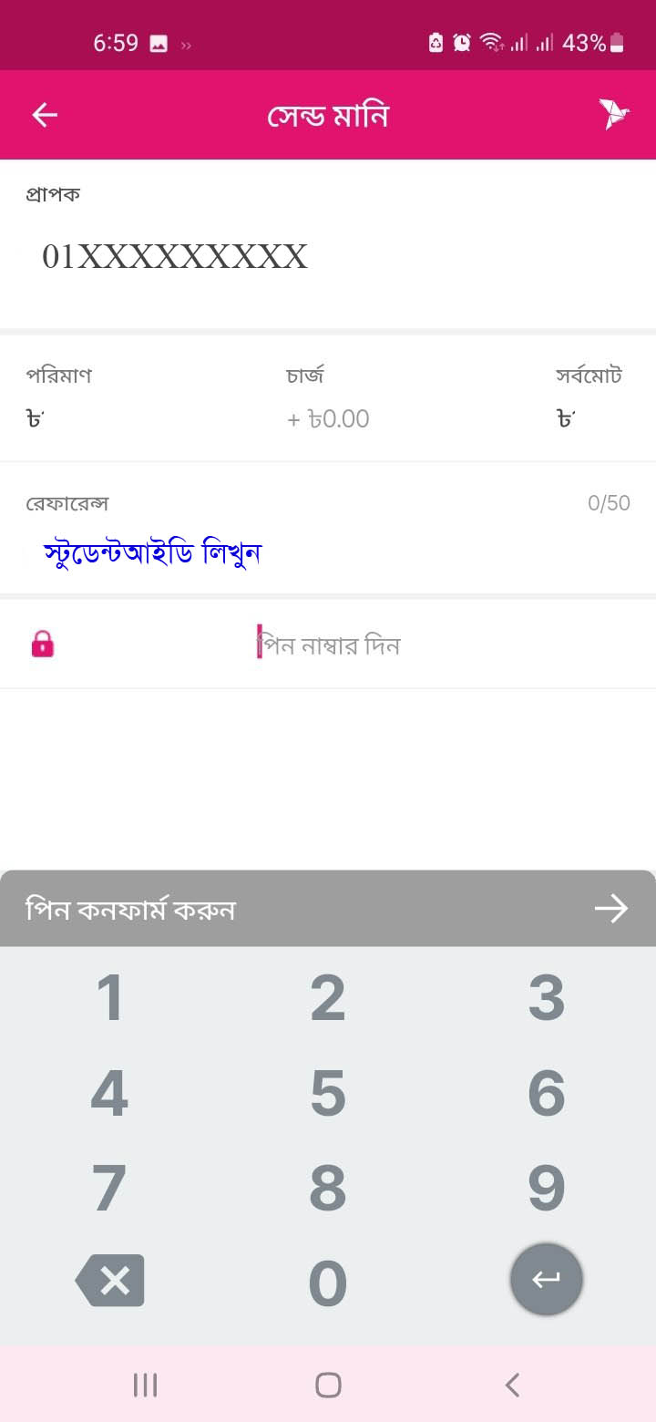 বিকাশ পারসোনাল পেমেন্ট নির্দেশনা 4
